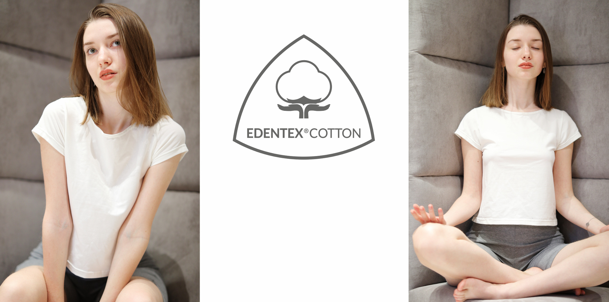 EDENTEX®COTTON yarn is used for all EDENTEX® cotton jersey fabrics