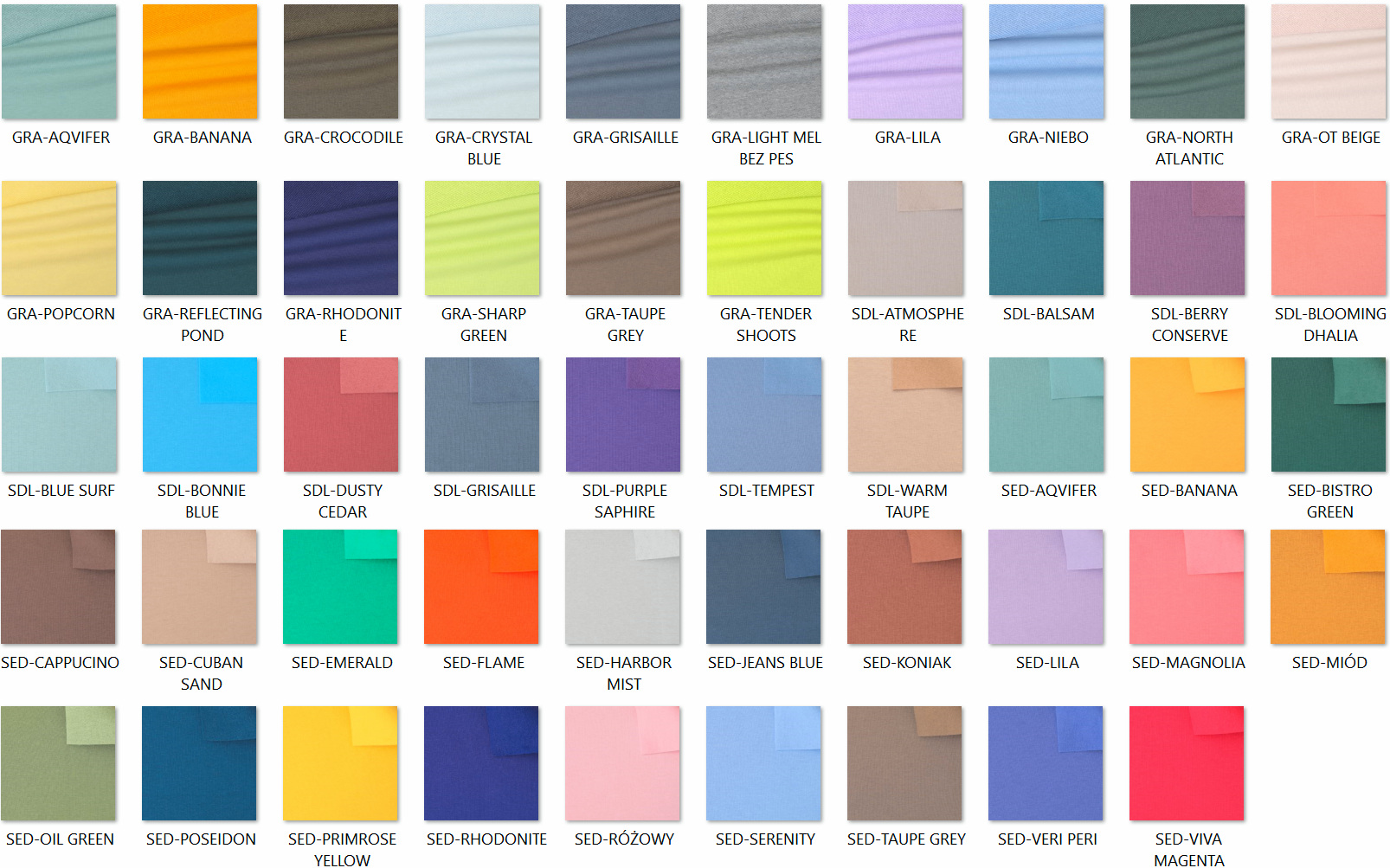 EDENTEX®COTTON / NEW COLOURS