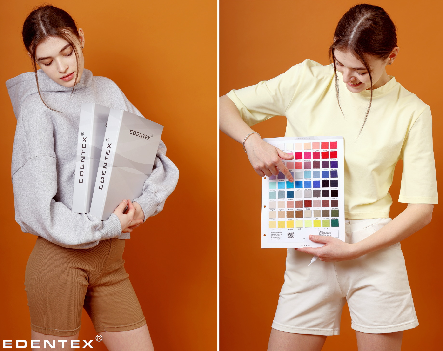 EDENTEX® keeps over 1000 colours of various materials in warehouse, ready to be shipped anytime